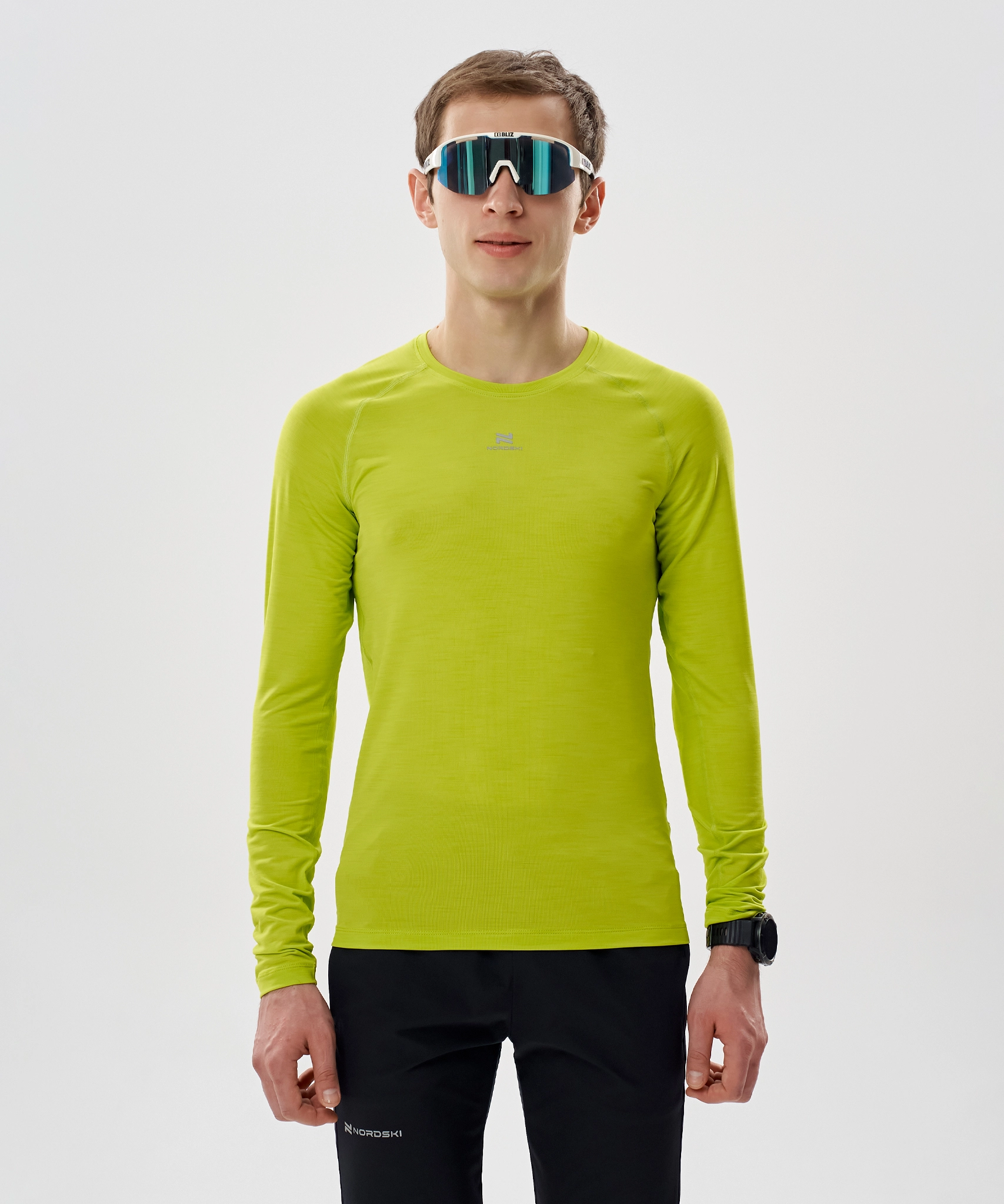 Футболка Nordski Pro Black с длинным рукавом