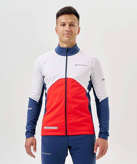 Тренировочная куртка Nordski Pro 2.0 Light Blue/Black