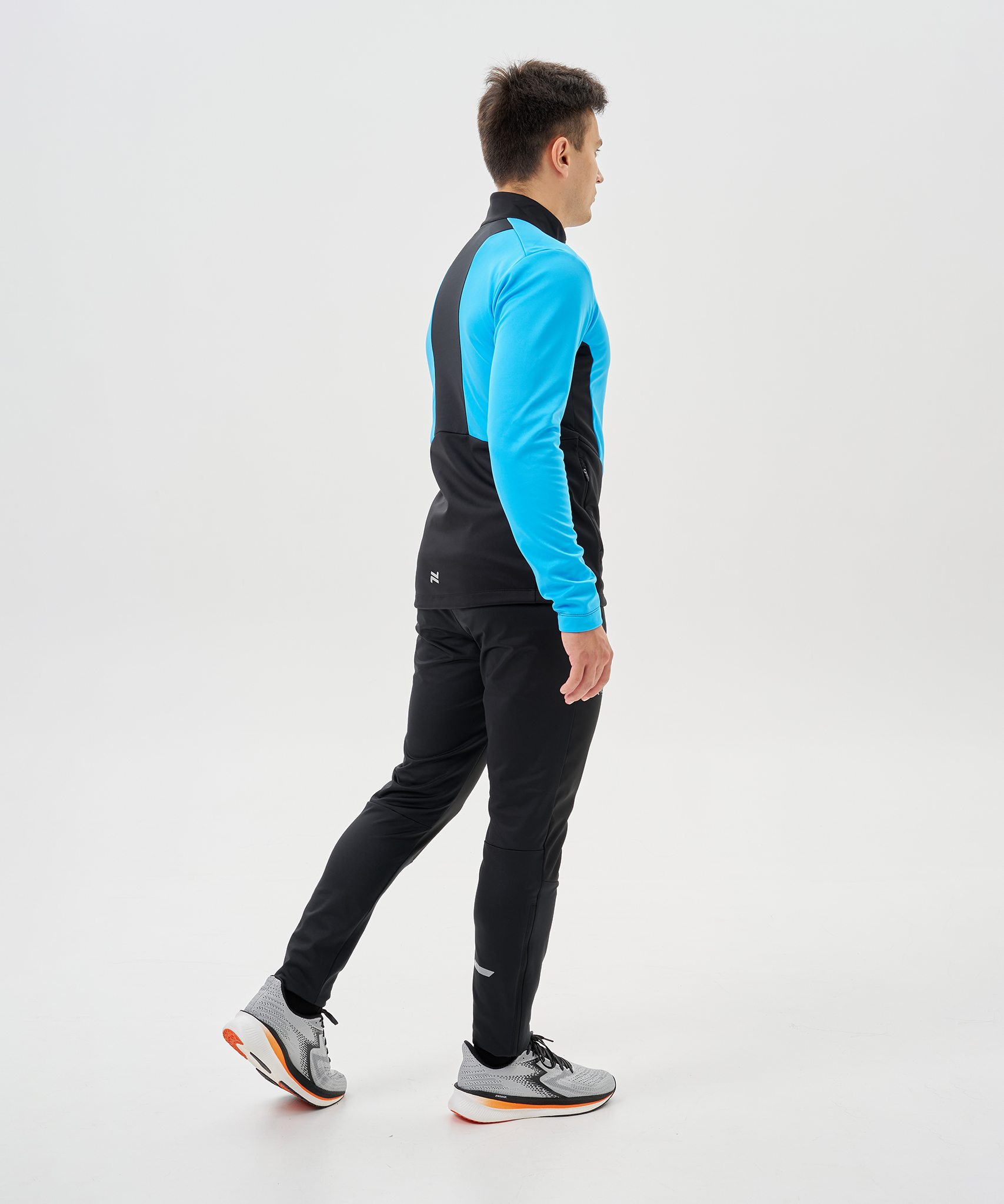 Тренировочная куртка Nordski Advance Light Blue/Black