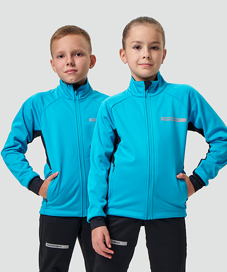 Тренировочная куртка Nordski Jr. Core Breeze/Black