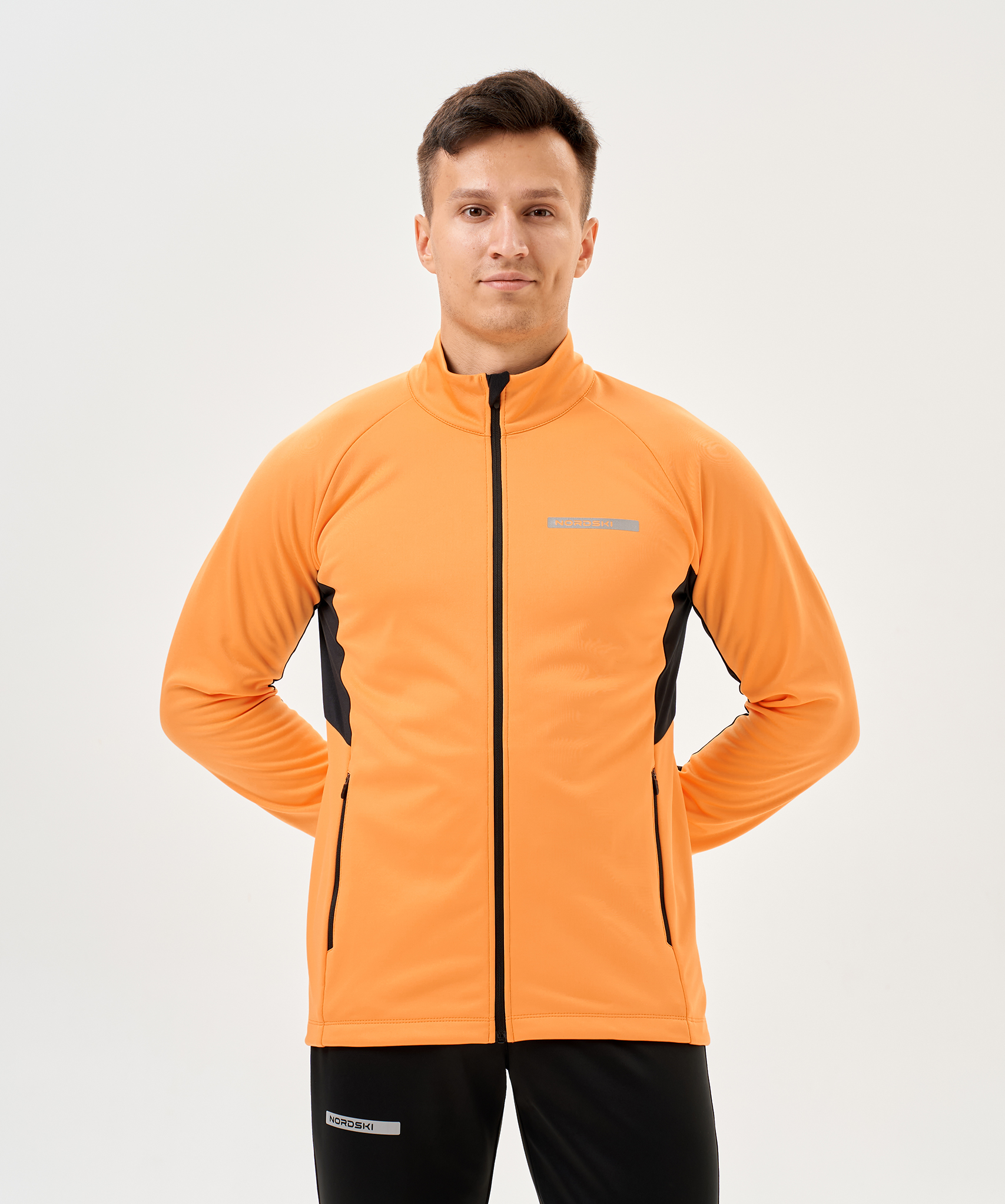 Тренировочная куртка Nordski Core Black/Breeze