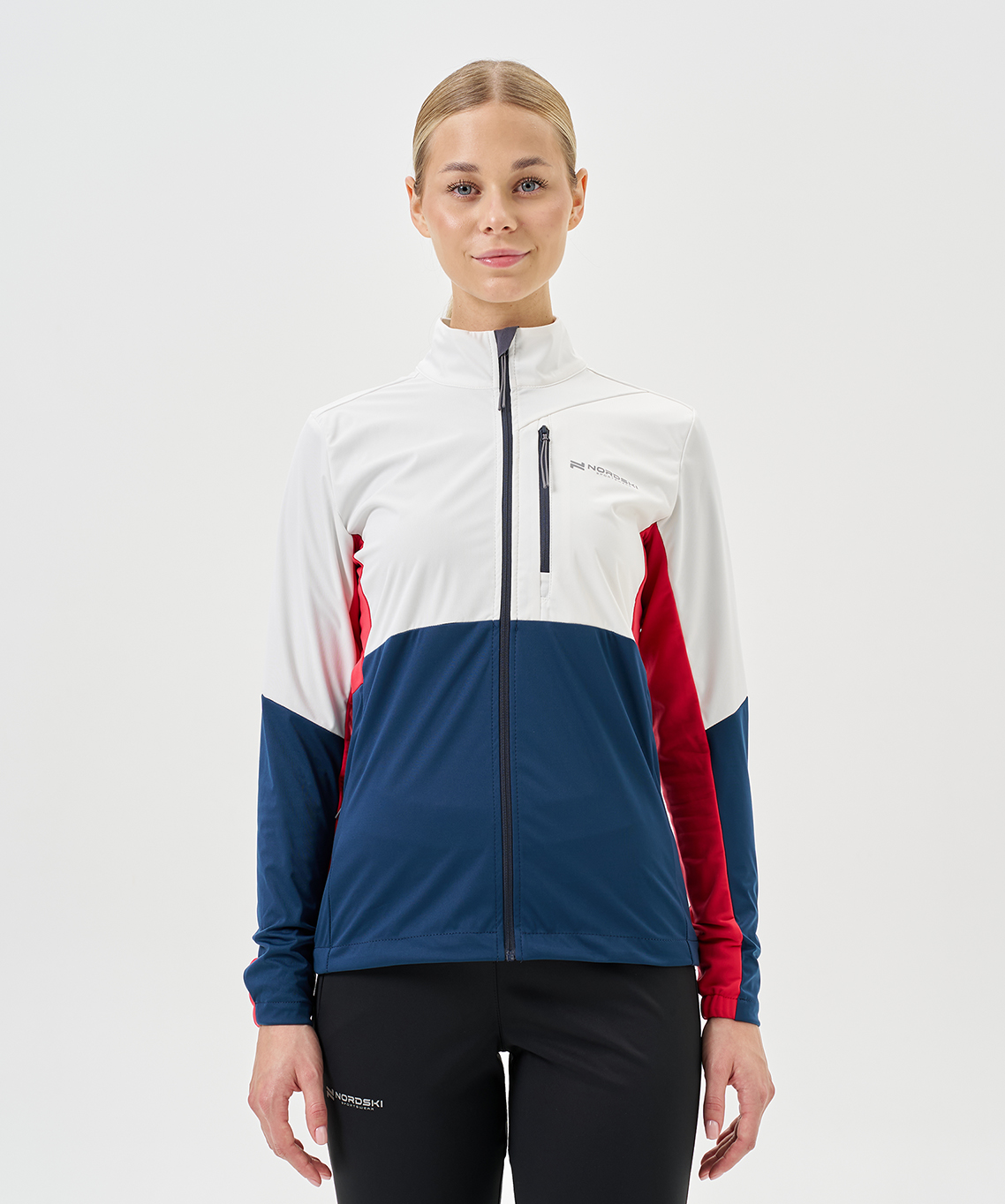 Тренировочная куртка Nordski PRO TOUR Deep/Ice Mint W