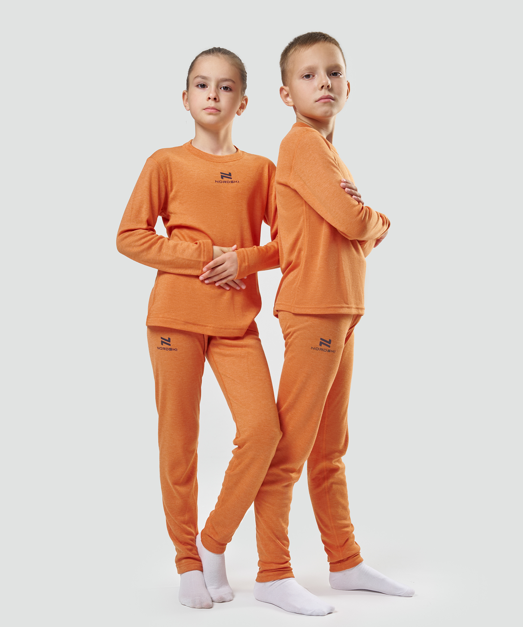 Комплект термобелья Nordski Jr. Soft Orange