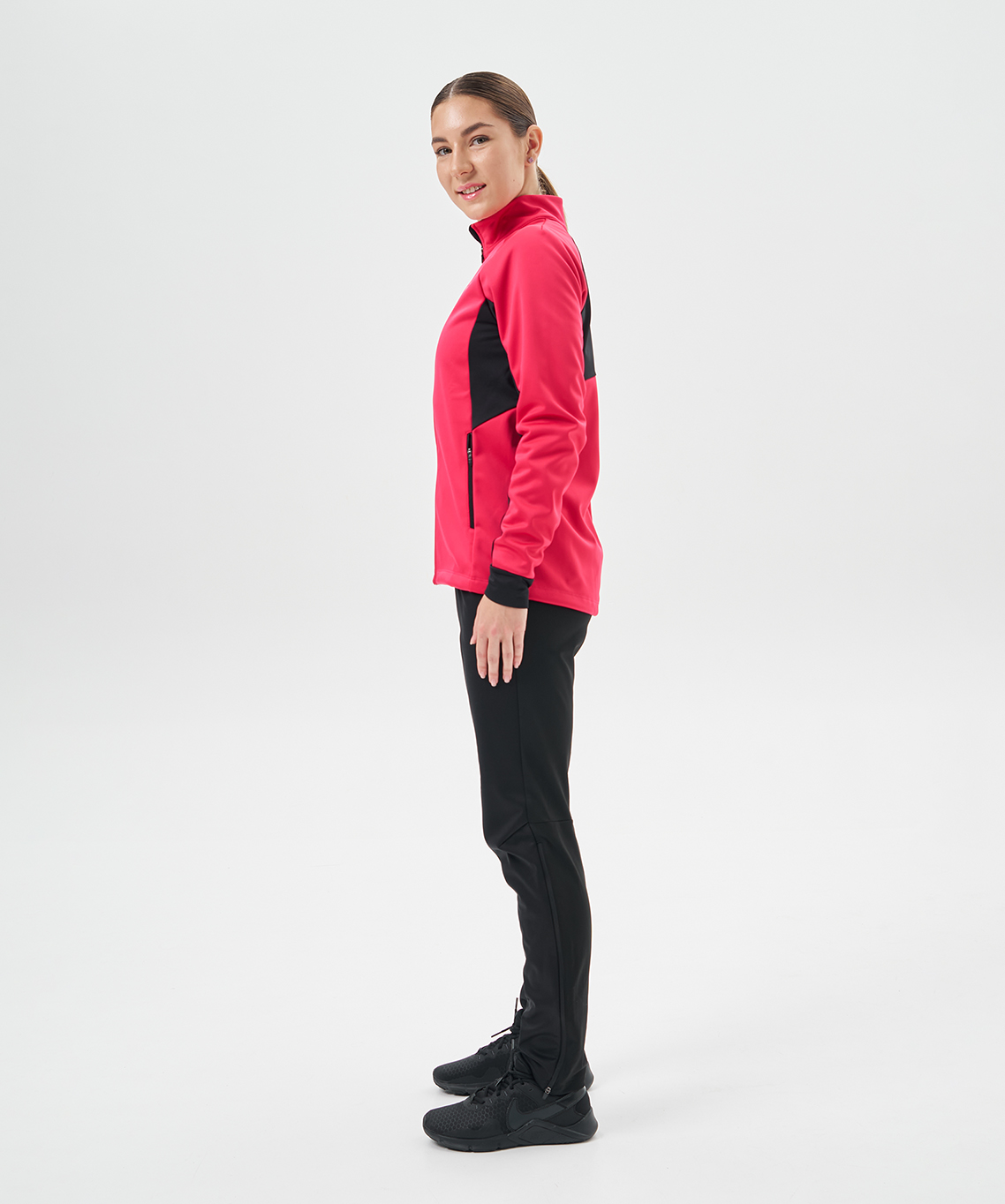 Тренировочная куртка Nordski Core Pink/Black W