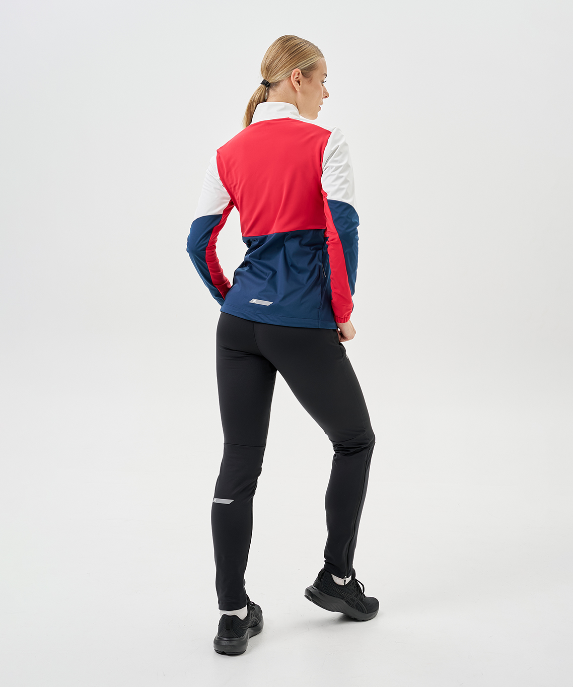 Тренировочная куртка Nordski PRO TOUR White/Deep/Red W