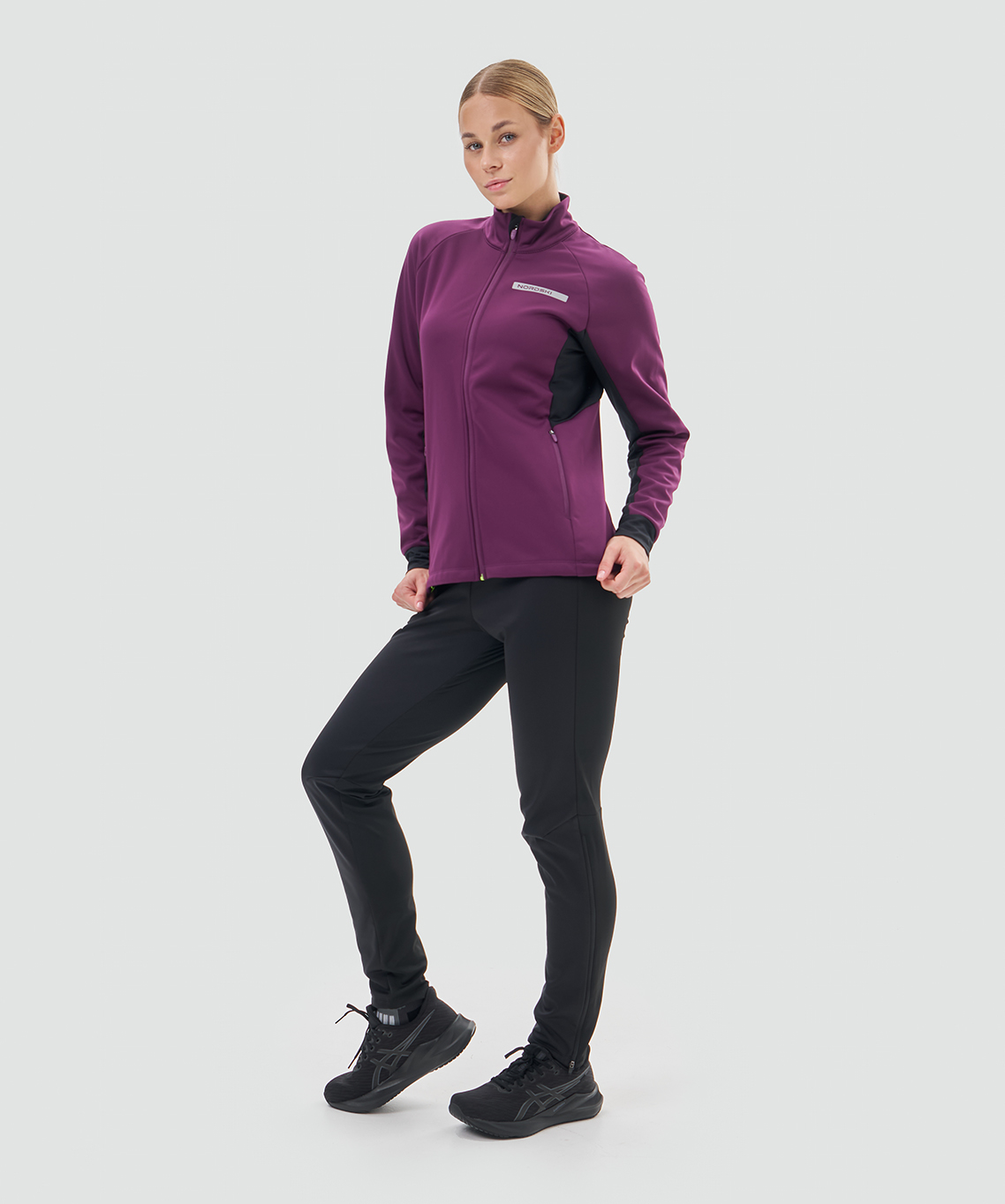 Тренировочная куртка Nordski Core Purple/Black W