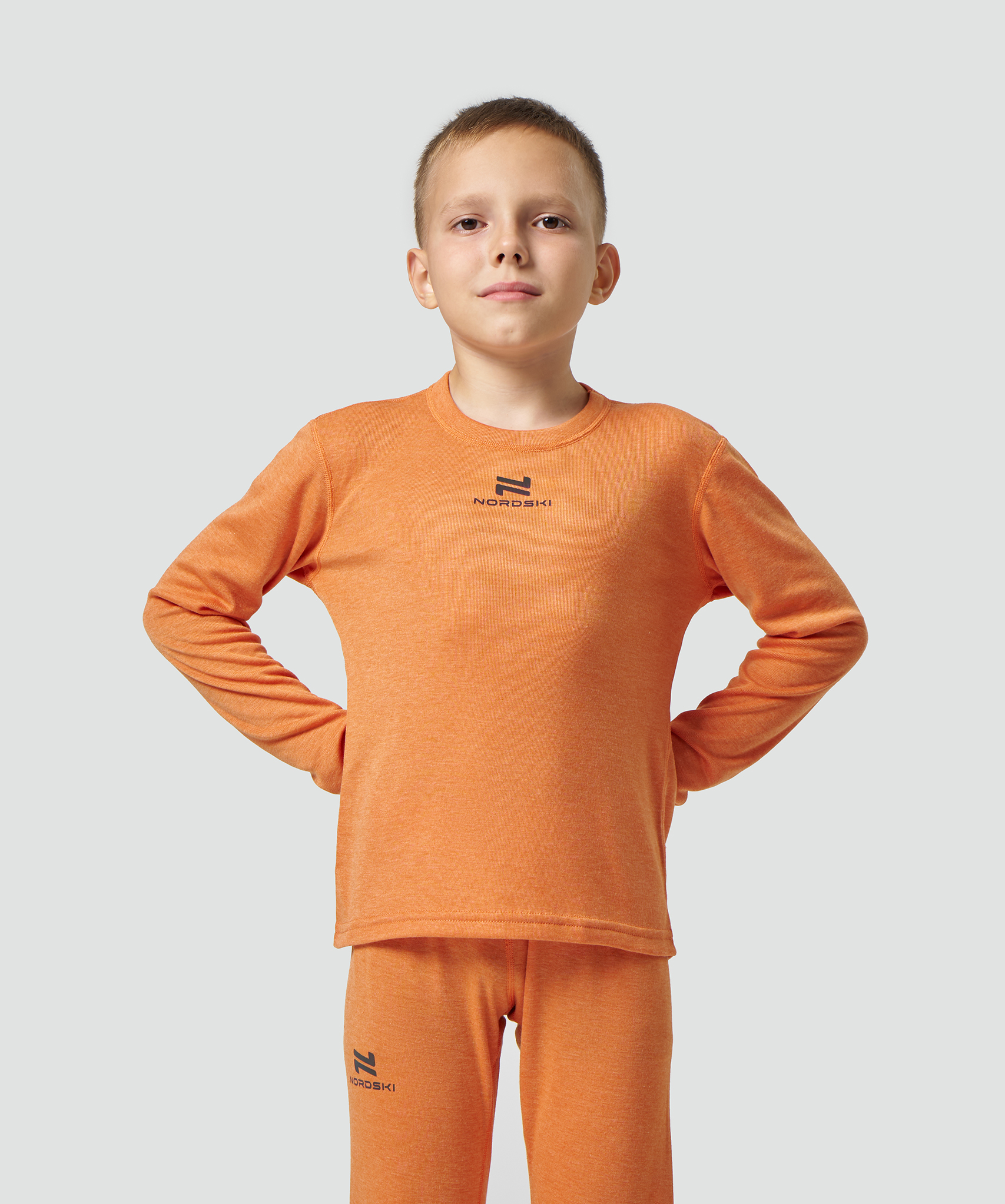 Комплект термобелья Nordski Jr. Soft Orange