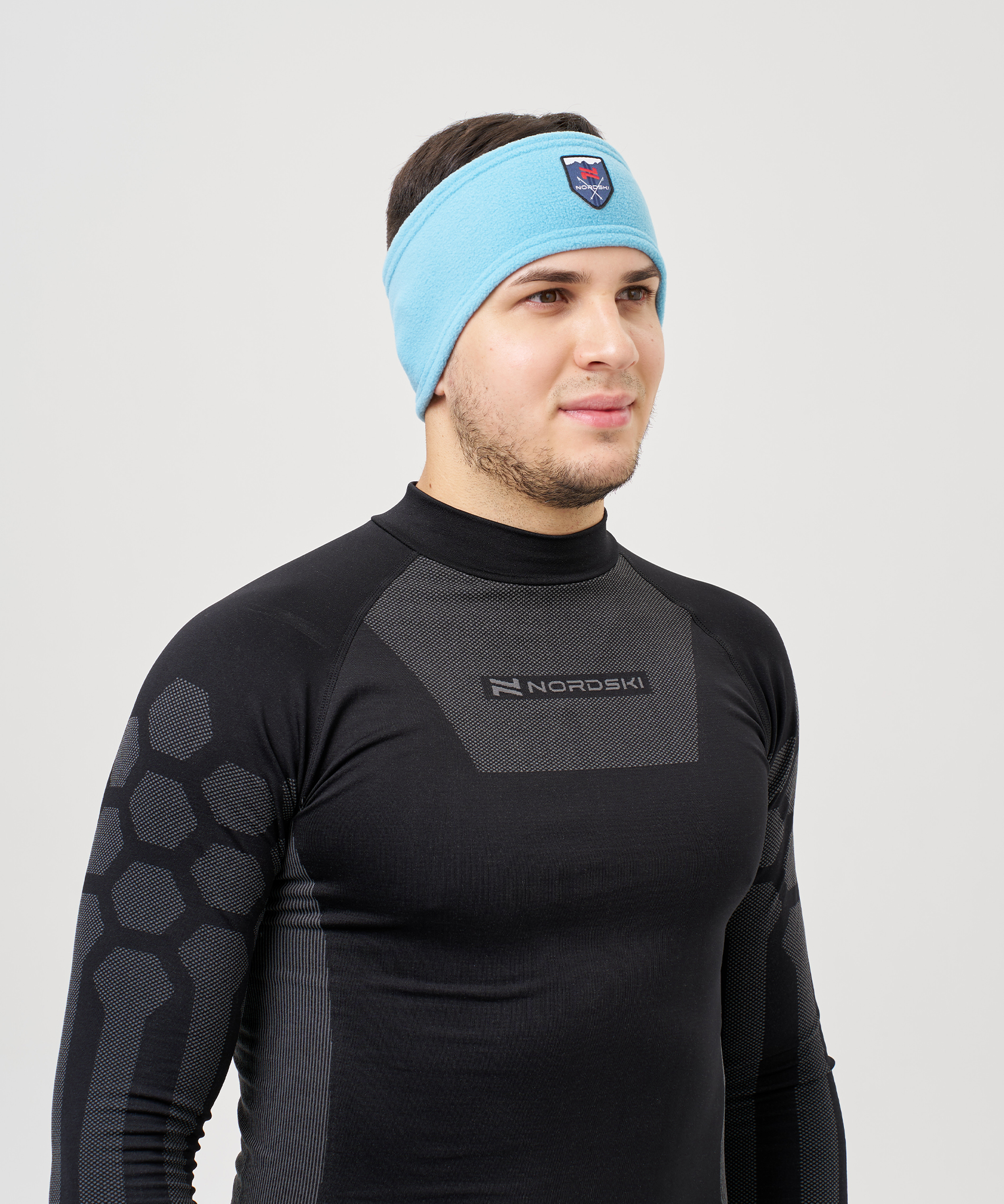 Повязка Nordski Fleece Warm Dolphin